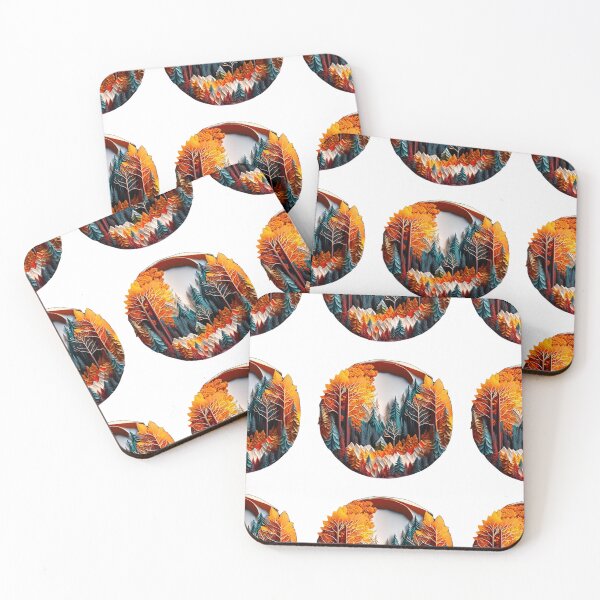 Item preview, Autumn in the forest designed and sold by TodoDecoArt.