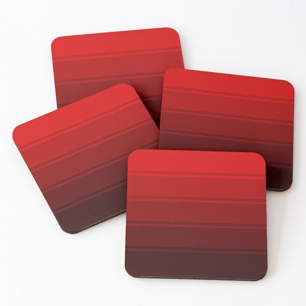 Item preview, Ombre Gradient Lines (Dark Red to Red) designed and sold by MaidenofIron157.