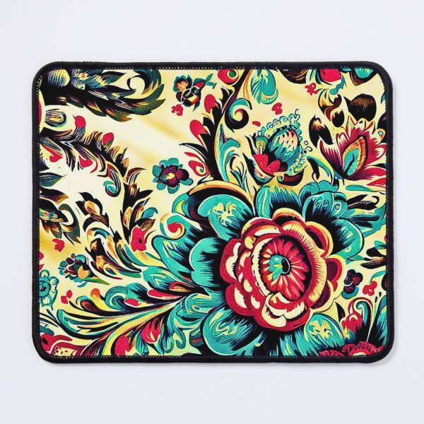 Item preview, Retro Folk Art Paisley Polish designed and sold by RachelRebel.
