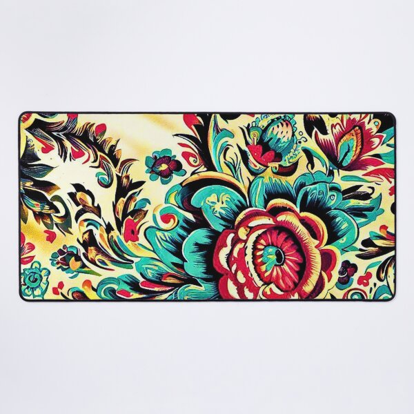 Item preview, Retro Folk Art Paisley Polish designed and sold by RachelRebel.
