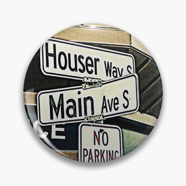 Item preview, Houser Way South & Main Avenue South, Renton, Washington designed and sold by The Street Sign Store.