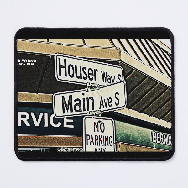 Item preview, Houser Way South & Main Avenue South, Renton, Washington designed and sold by The Street Sign Store.