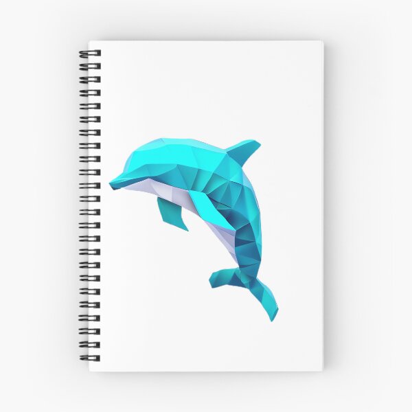 Item preview, Fun Geometric Aesthetic Dolphin designed and sold by MinimalistHaven.