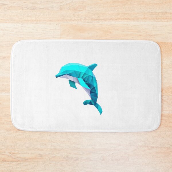 Item preview, Fun Geometric Aesthetic Dolphin designed and sold by MinimalistHaven.