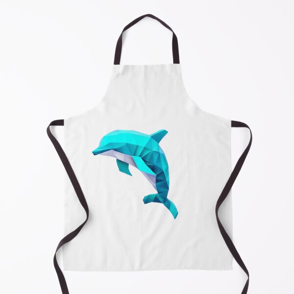 Item preview, Fun Geometric Aesthetic Dolphin designed and sold by MinimalistHaven.