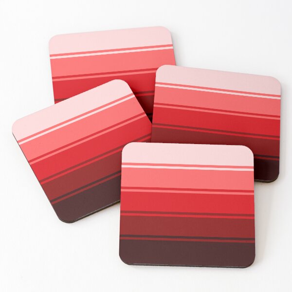 Item preview, Ombre Gradient Lines (Dark Red to White) designed and sold by MaidenofIron157.