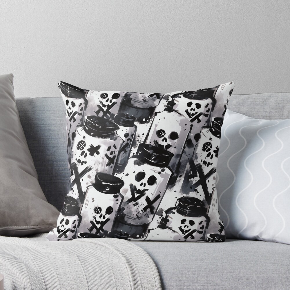 Item preview, Throw Pillow designed and sold by ARTificialNsite.