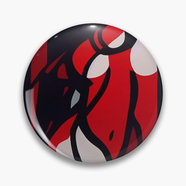 Item preview, Woman Abstract (Red, Black, White) designed and sold by CapitanoFalcono.