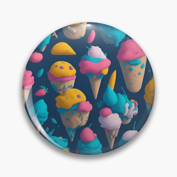 Item preview, Digital Art of Ice Cream on a Cone designed and sold by EarthlyLiving.