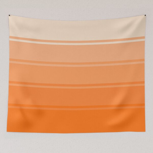 Item preview, Ombre Gradient Lines (Orange to White) designed and sold by MaidenofIron157.