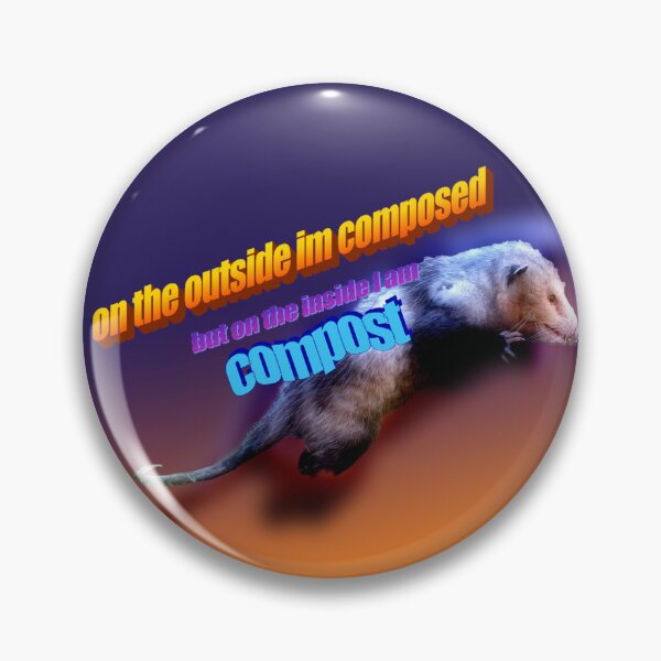 Item preview, Zarigüeya de compost designed and sold by TheRagingArden.