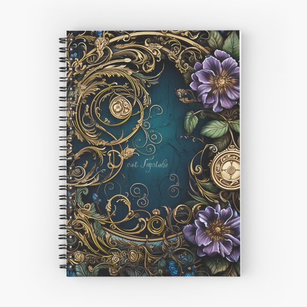 Item preview, Steampunk Flowers and Rusty Clockwork with Dark Background designed and sold by BrandonArtWorld.