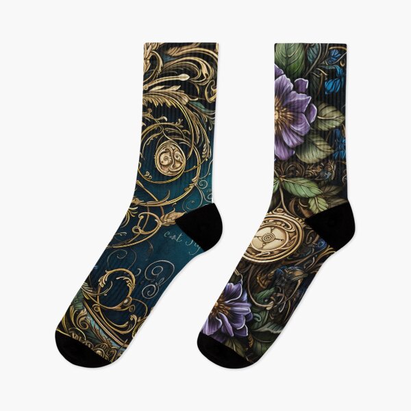 Item preview, Steampunk Flowers and Rusty Clockwork with Dark Background designed and sold by BrandonArtWorld.