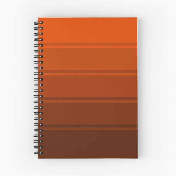 Item preview, Ombre Gradient Lines (Brown to Orange) designed and sold by MaidenofIron157.