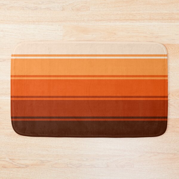 Item preview, Ombre Gradient Lines (Brown to Orange to White) designed and sold by MaidenofIron157.