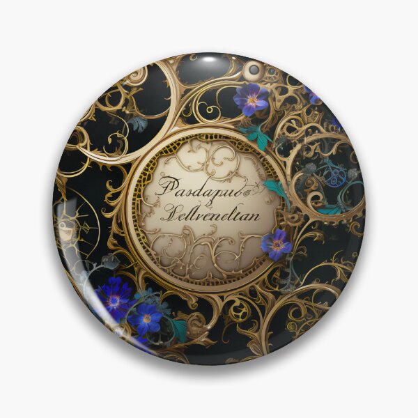 Item preview, Steampunk Flowers and Rusty Clockwork with Dark Background designed and sold by BrandonArtWorld.