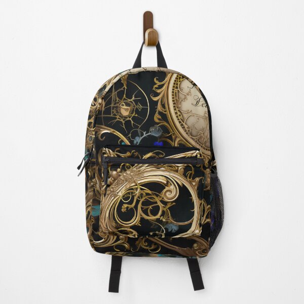 Item preview, Steampunk Flowers and Rusty Clockwork with Dark Background designed and sold by BrandonArtWorld.