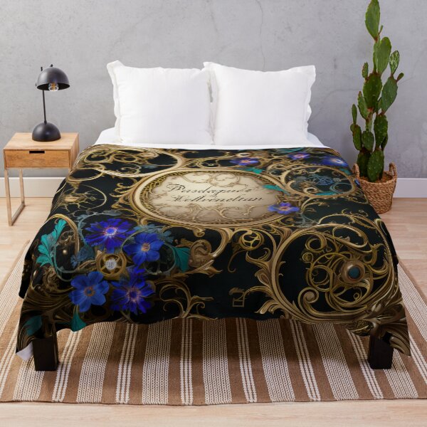 Item preview, Steampunk Flowers and Rusty Clockwork with Dark Background designed and sold by BrandonArtWorld.