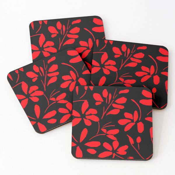 Item preview, Flora (Red & Black) designed and sold by CapitanoFalcono.