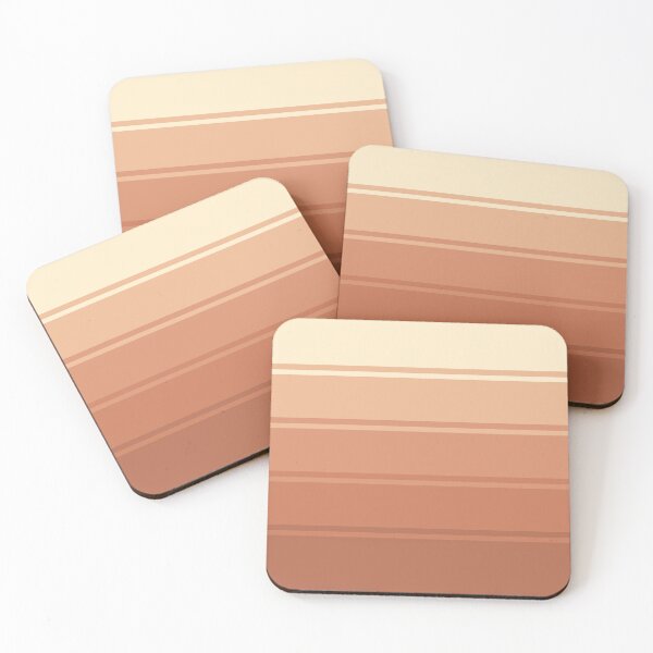 Item preview, Ombre Gradient Lines (Light Brown to White) designed and sold by MaidenofIron157.