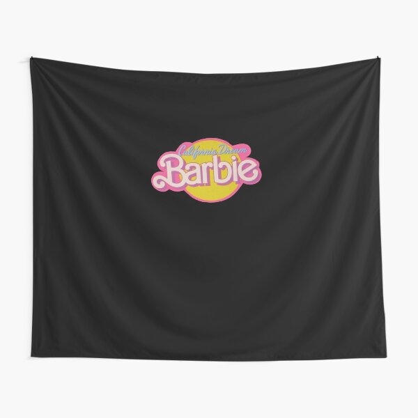 Metal Barbie logo - Barbie - Tapestry