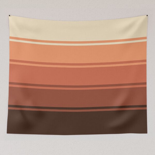 Item preview, Ombre Gradient Lines (Brown to White) designed and sold by MaidenofIron157.