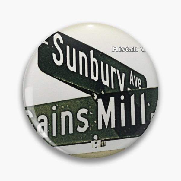 Item preview, East Sunbury Avenue & South Gains Mill Street, Las Vegas, Nevada designed and sold by The Street Sign Store.
