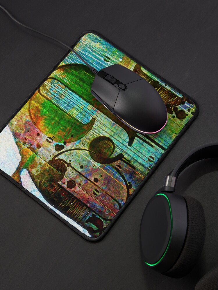 Thumbnail 4 of 5, Mouse Pad, Street number artistic mural designed and sold by travelways.