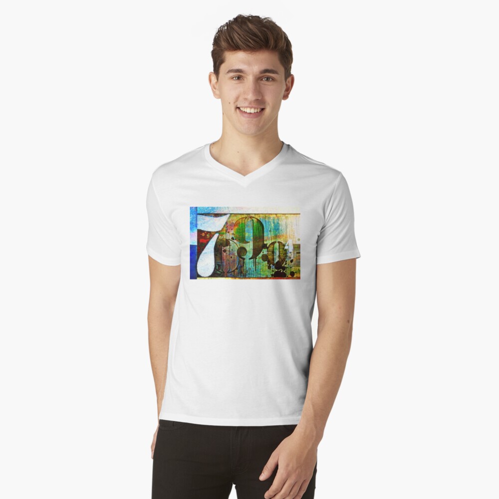 Item preview, V-Neck T-Shirt designed and sold by travelways.