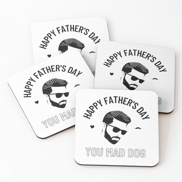 Item preview, Happy Father's Day You Mad Dog (Black Version) designed and sold by DaFkApparel.