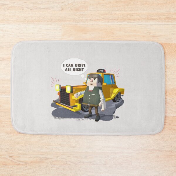 Item preview, I can drive all night, Taxi driver Jack designed and sold by EbitsuBoy.