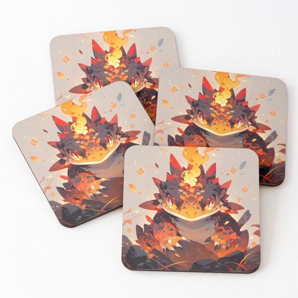 Item preview, Burning fire lizard designed and sold by HydraDreams.