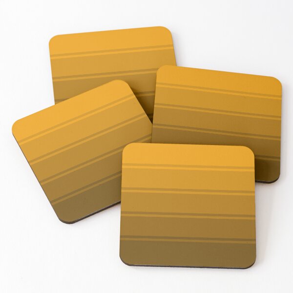 Item preview, Ombre Gradient Lines (Dark Yellow to Gold) designed and sold by MaidenofIron157.
