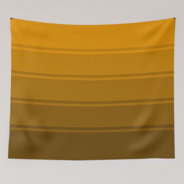 Item preview, Ombre Gradient Lines (Dark Yellow to Gold) designed and sold by MaidenofIron157.