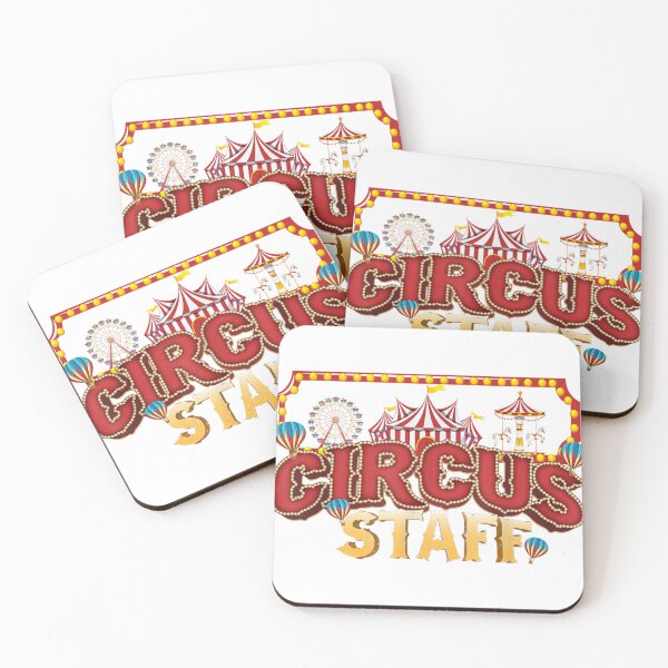 Item preview, Vintage Circus Themed Birthday Party Event Circus Staff T-Shirt	 designed and sold by CR4ZYW0LF.
