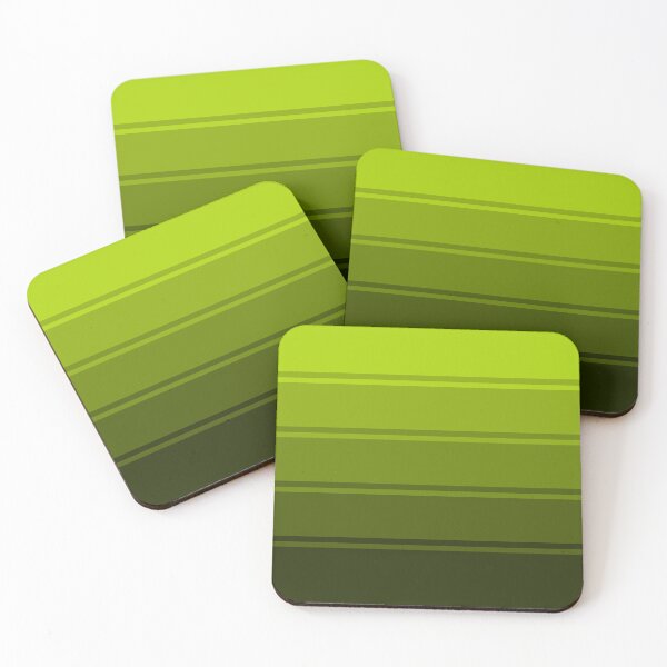 Item preview, Ombre Gradient Lines (Olive to Lime) designed and sold by MaidenofIron157.