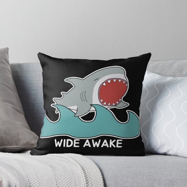 Item preview, Wide Awake Funny Animal Shark designed and sold by ViewerEqualsPhoton.