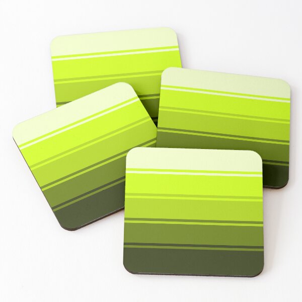 Item preview, Ombre Gradient Lines (Olive to Lime to White) designed and sold by MaidenofIron157.