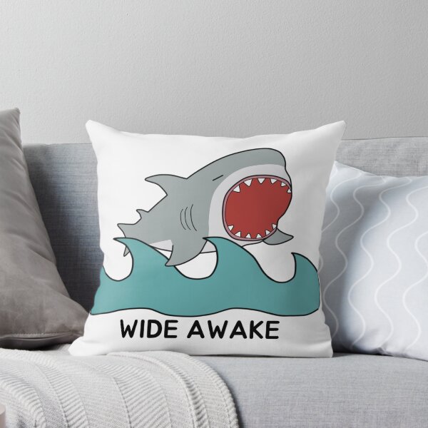 Item preview, Wide Awake Funny Animal Shark designed and sold by ViewerEqualsPhoton.