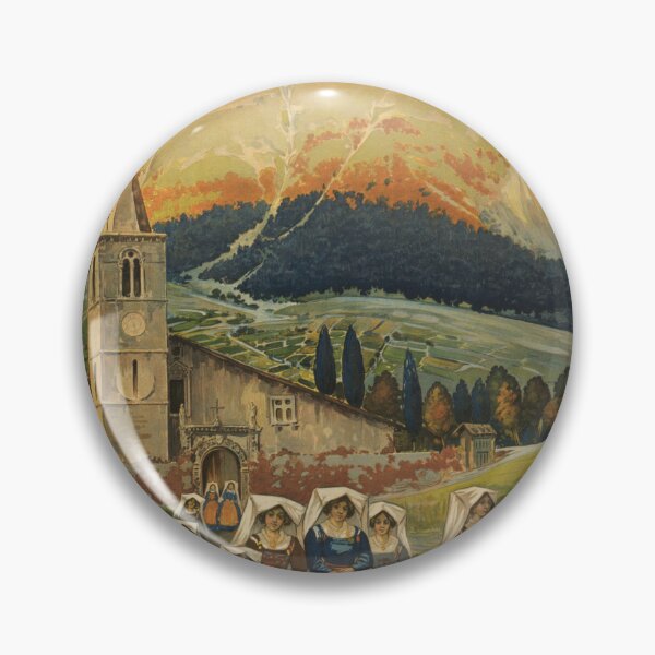 Aperçu de l'œuvre STK502134A-Affiche de voyage vintage pour les Abruzzes, Italie. créée et vendue par StocktrekImages.
