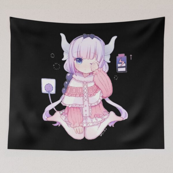 Item preview, Cute Kanna (Miss Kobayashi's Dragon Maid) 小林さんちのメイドラゴン 	 	 designed and sold by qrbotebioil57.