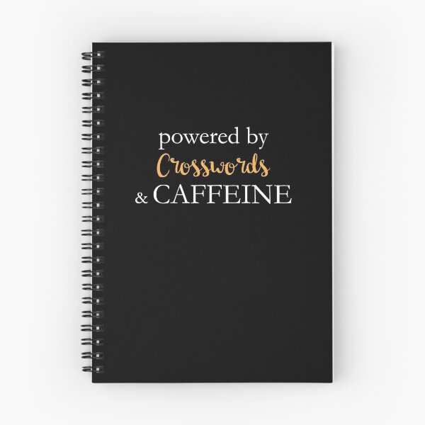 Item preview, Powered By Crosswords And Caffeine designed and sold by theredteacup.