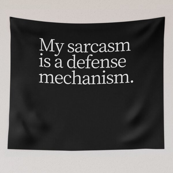 Item preview, My sarcasm is a defense mechanism designed and sold by pol255.