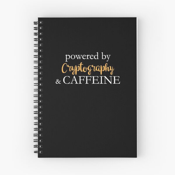 Item preview, Powered By Cryptography And Caffeine designed and sold by theredteacup.