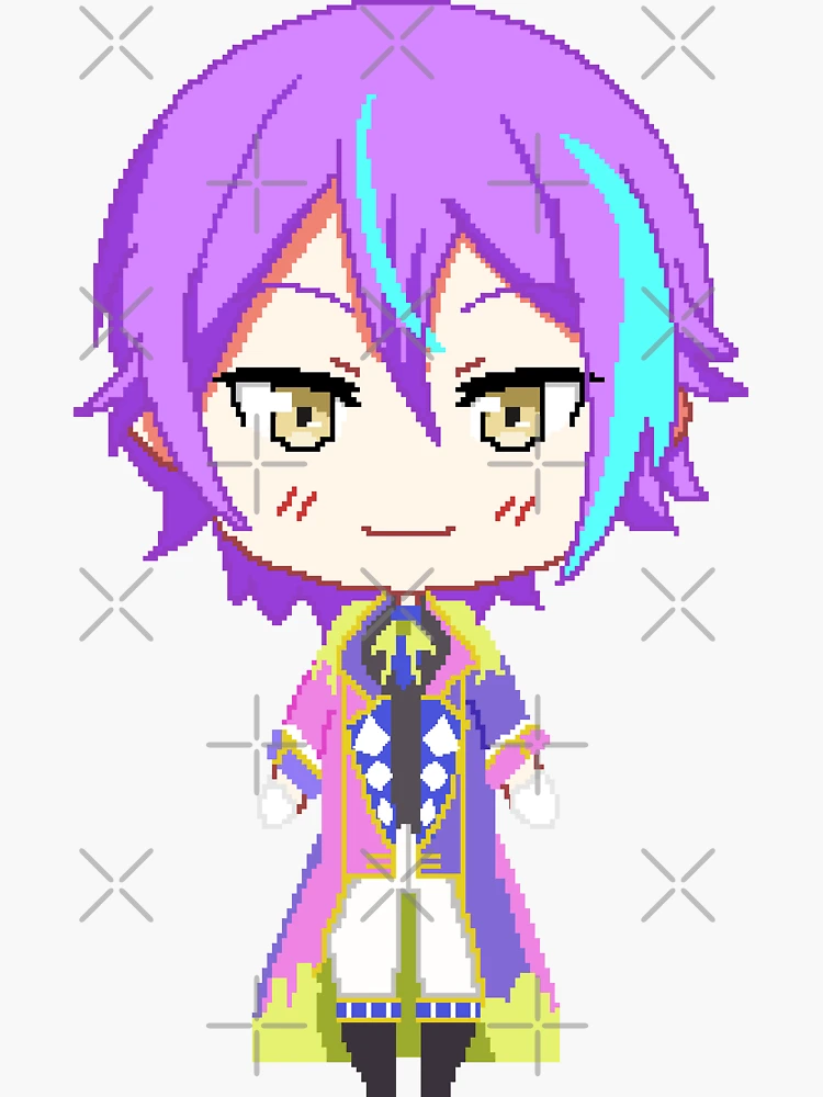 Kamishiro Rui from Project Sekai Pixel Chibi