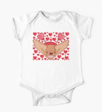 Silly Valentine Bat One Piece - Short Sleeve