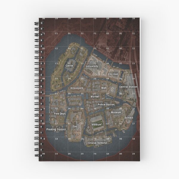 Item preview, Vondel Map - Al Mazrah Map - Ashika island Map designed and sold by jaggyboy.