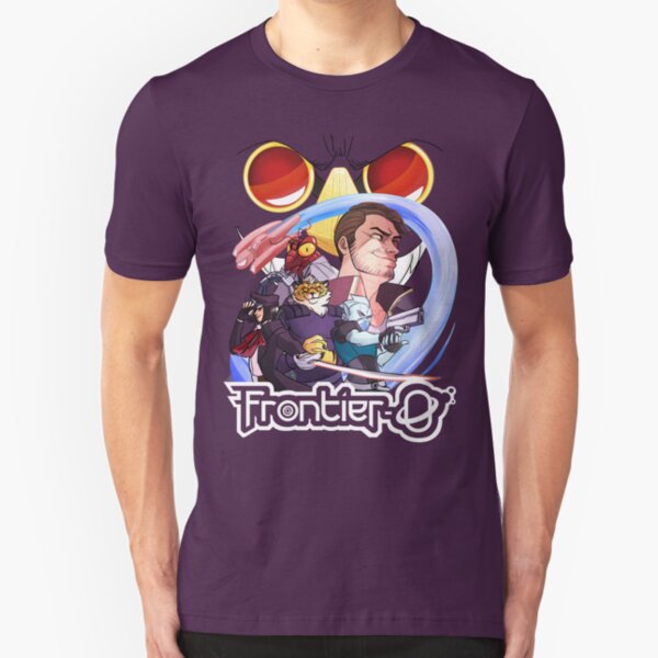 Frontier-0 Poster T-shirt! Slim Fit T-Shirt