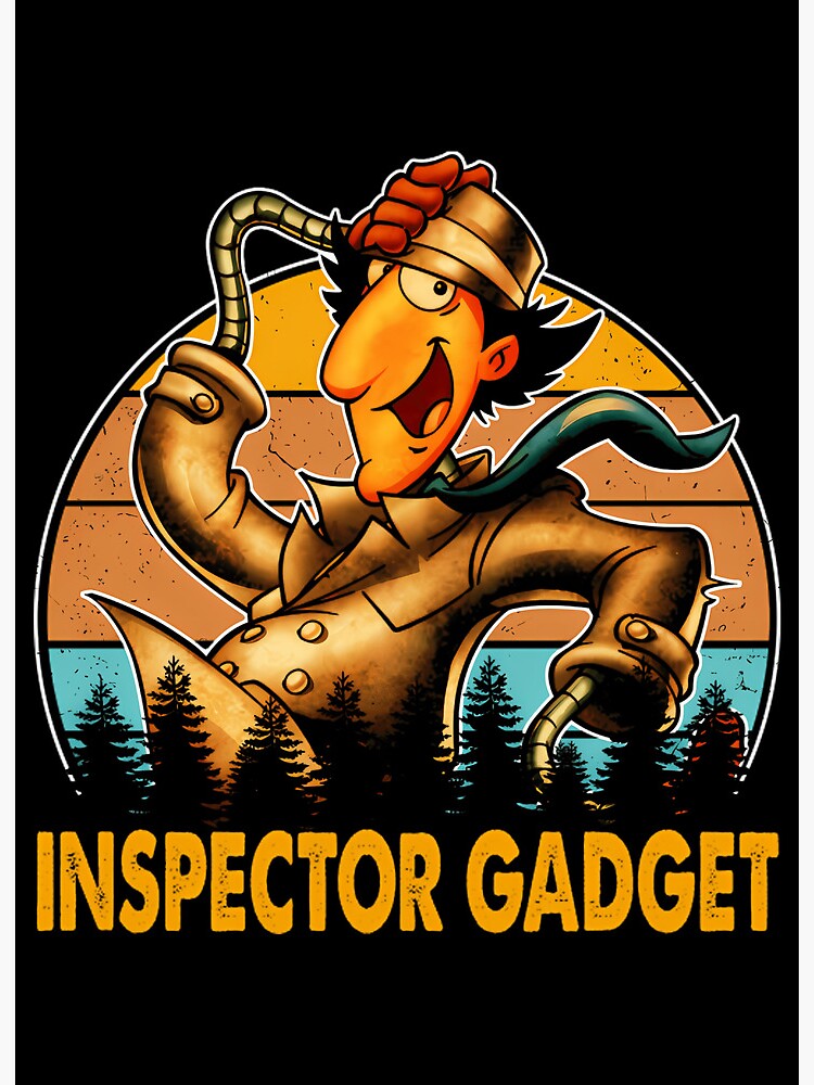 Inspector Gadget Wowzers Self Destruct Message Vintage Funny Humor Poster  for Sale by FashionistaRuiz