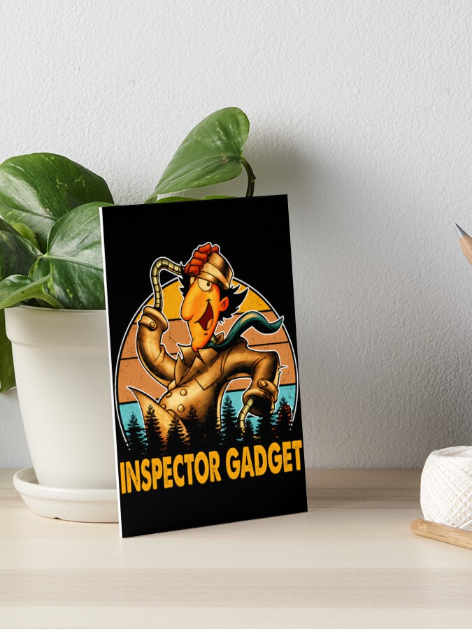 Inspector Gadget Distressed Self Destruct Message Vintage Funny Humor Art  Board Print for Sale by FashionistaRuiz